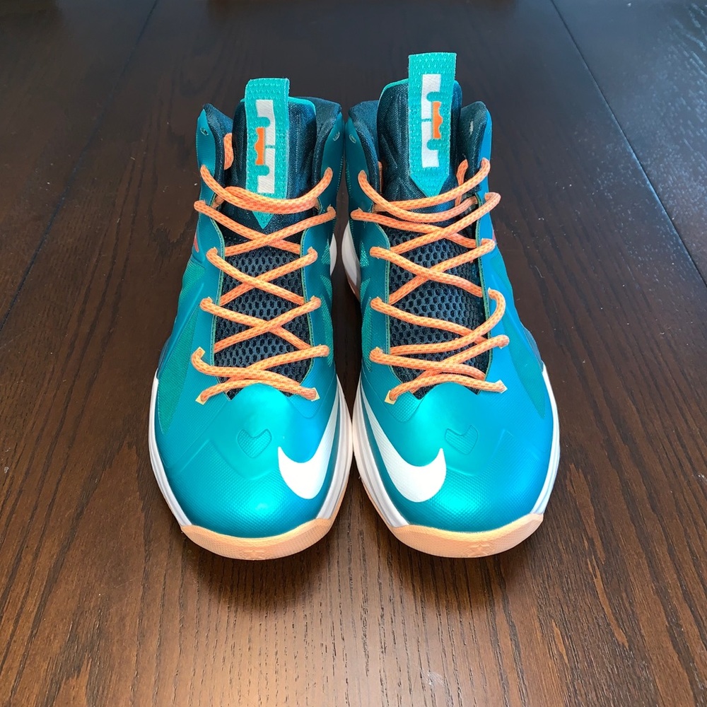 Nike Lebron X “Setting” (Dolphins) - Picture 3 of 4